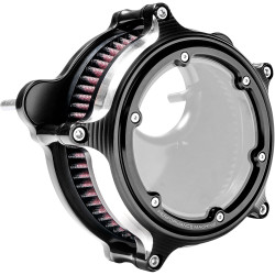 Performance Machine Vision Air Cleaner for 2008-2017 Harley Twin Cam Electronic Throttle - Contrast Cut
