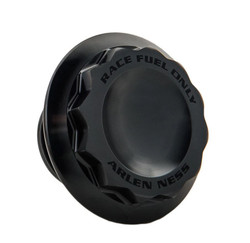 Arlen Ness 12-Point Style Vented Gas Cap for 1997-2024 Harley - Black
