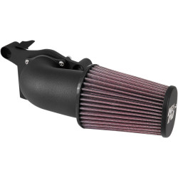 K&N Aircharger Performance Intake for 2017-2020 Harley Touring/Softails - Black