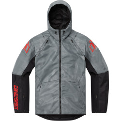 Icon Airform Battlescar Jacket - Gray