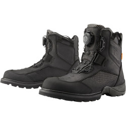 Icon Stormhawk Waterproof Riding Boots - Black