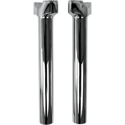 Drag Specialties 10" Straight Buffalo Handlebar Risers - Chrome