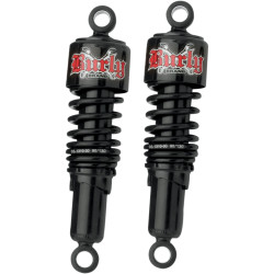 Burly Slammer Shocks for 1999-2024 Harley Touring - Black