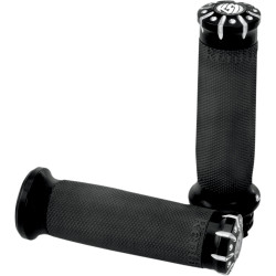 Roland Sands Chrono Grips for Harley Dual Cable - Contrast Cut