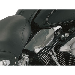 Kuryakyn Saddle Shield Frame Mounted Heat Deflector for 2000-2017 Harley Softail