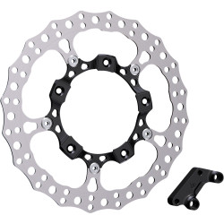 Arlen Ness 14" Big Brake Full Floating Rotor Kit for 2014-2022 Harley Touring - Black