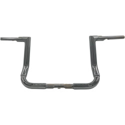 Fat Baggers 1-1/2" Flat Top EZ Install 12" Handlebars for 2014-2020 Harley Touring - Chrome