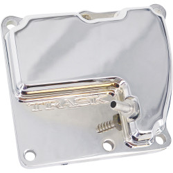 Trask Vented Transmission Top Cover for Harley M8 - Chrome