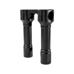 Thrashin Supply 6" Hole Shot Handlebar Risers - Black