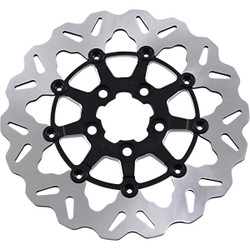 GBrakes 11.5" Full-Floating Wave Rear Brake Rotor for 2000-2020 Harley Models* - Contrast