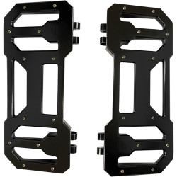 Pro One 12" Billet Floorboards for 1980-2023 Harley Touring - Black