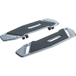 Arlen Ness Speedliner Floorboards for 1999-2024 Harley Touring - Chrome