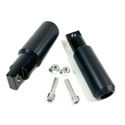 Bung King Passenger Peg Sliders for Harley Sportster