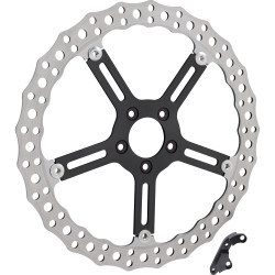 Arlen Ness 15" Big Brake Jagged Floating Rotor Kit for 2020-2022 Harley Low Rider S