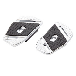 Arlen Ness Speedliner Passenger Floorboards for 1999-2024 Harley Touring - Chrome