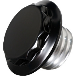 Hofmann Designs 12-Point Signature Series Gas Cap for Harley - Black