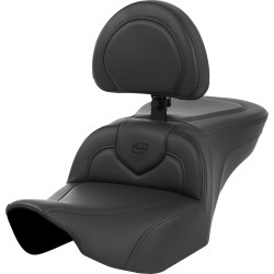 Saddlemen Road Sofa Seat with Backrest for 2024-2026 Harley Touring