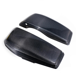 Hofmann Designs Carbon Fiber Saddlebag Lids for 2024 Harley Touring