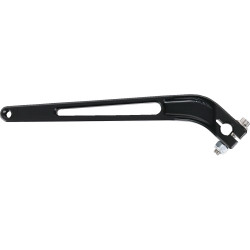 Thrashin Supply Extended Shift Lever Arm for Harley Dyna - Black