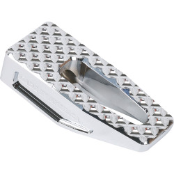 Thrashin Supply Chrome Adjustable P-54 Slim Brake Pedal for Thrashin Adj. Brake Arm