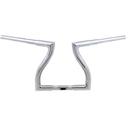 LA Choppers 12" Thresher Handlebars for 2024 Harley Road Glide - Chrome 