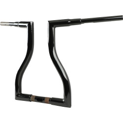 LA Choppers 16" Thresher Handlebars for 2024 Harley Road Glide - Black