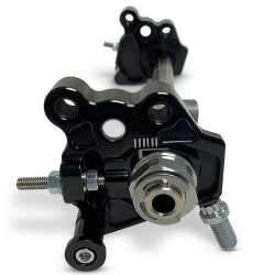 Hawg Halters Rear Axle Adjuster Kit for 2009-2023 Harley Touring - Black