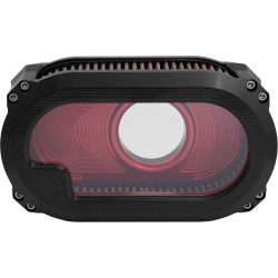 Ken's Factory Next Level Glass Air Cleaner for Harley - Red