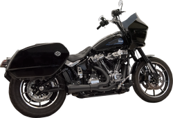 Bassani Ripper 2-1 Exhaust for 2025 Harley Low Rider ST - Black