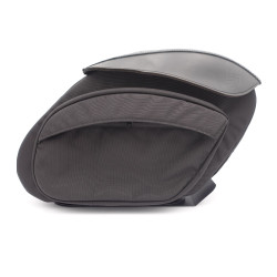Leather Pros Retro Series V4 Saddlebags for Harley Dyna