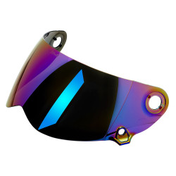 Biltwell Lane Splitter Gen 2 Antifog Shield - Rainbow Mirror