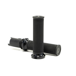 ODI Ruffian Lock-On Grips for 2024-2025 Harley* - Black/Black