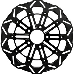 Kodlin by SBS 10-Spoke Front Brake Rotor for 2018-2025 Harley Softail - Black