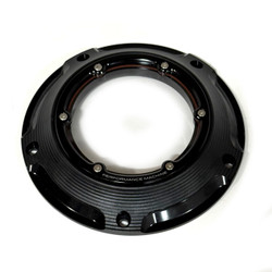 Performance Machine Black Ops Vision Derby Cover for 2016-2023 Harley Touring - Open Box 