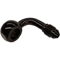 Magnum AN3 Banjo 90° 10mm Fitting- Black