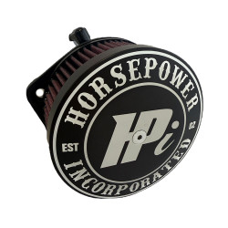 Horsepower Inc. Center Cooled V2 Air Cleaner for 2024-2025 Harley M8 - Hpi Logo