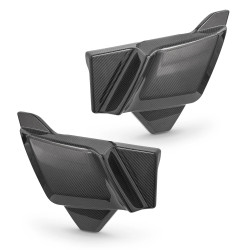 Arlen Ness Carbon Fiber Side Covers for 2024-2025 Harley Touring
