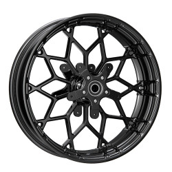 Arlen Ness 18" x 5.50" Fat Factory Front Forged Wheel for Harley - Black