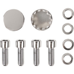 Gardner Westcott Sockethead Swingarm End Cap Bolt Kit with Plugs for 1999-2010 Harley Touring - Repl OEM #67830-59