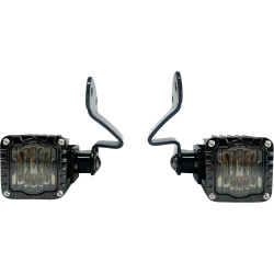 Custom Dynamics Shark Demon LED Front Turn Signals for 2024-2026 Harley Road Glide