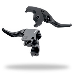 1FNGR Easier Pull Clutch & Brake Lever Kit for 2025-2026 Harley Softail