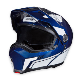 Simpson Journey Bandit Modular Helmet - Blue/White