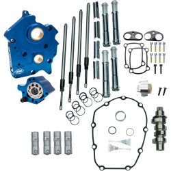 S&S 475 Camchest Kit for 2017-2026 Harley M8 Oil-Cooled - Chrome