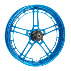 Arlen Ness Flatline Forged Wheel for Harley - Blue