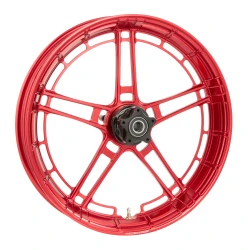 Arlen Ness Flatline Forged Wheel for Harley - Red