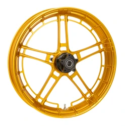 Arlen Ness Flatline Forged Wheel for Harley - Gold