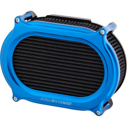 Arlen Ness Blue Stage 2 Oval Upgrade Air Filter Kit for Harley M8 - Open Box