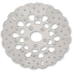 EBC 10-Button Floating Contour Stainless Rear Rotor for 1984-1999 Harley