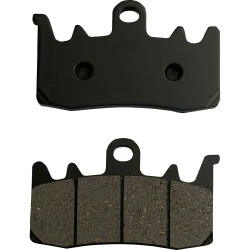 Drag Specialties Semi-Metallic Brake Pads for Harley Radial Calipers - Repl. OEM 41300227