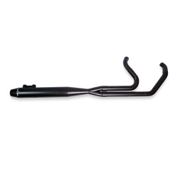 Sawicki Full Length Billet Cap Intimidator Exhaust for 2017-2026 Harley Touring - Black